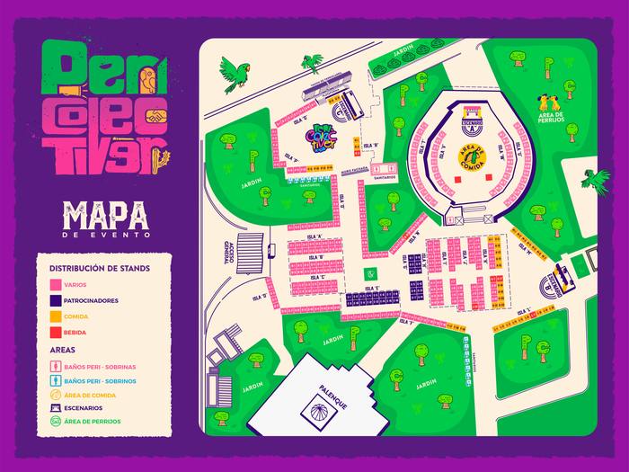 PeriColectiver — Mapa de Evento